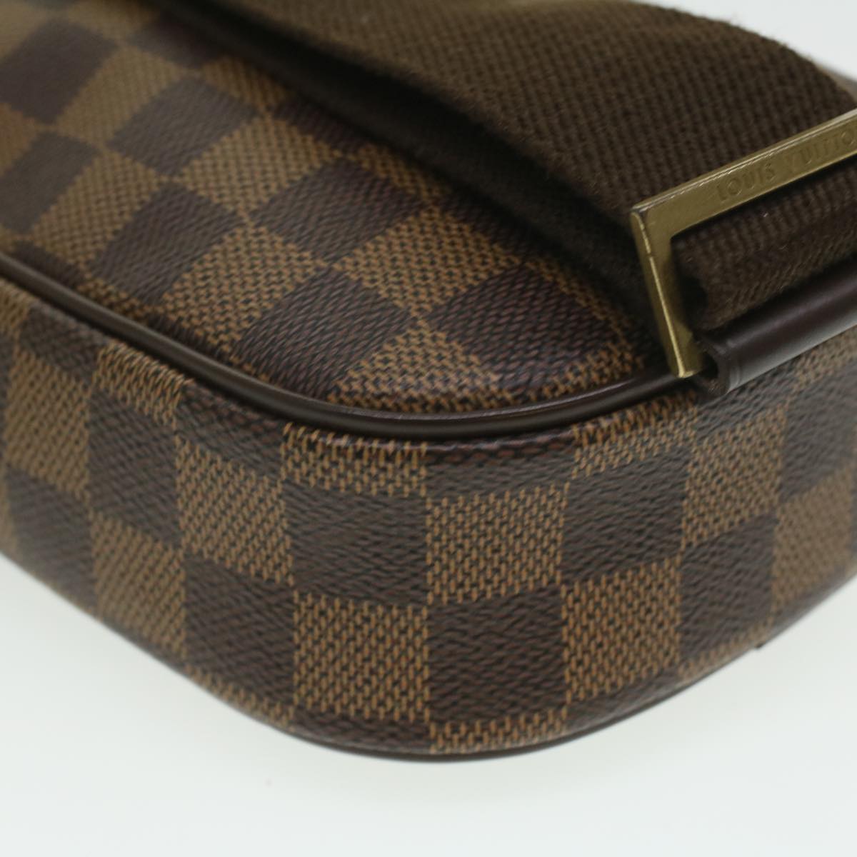 LOUIS VUITTON Damier Ebene Pochette Gange Shoulder Bag N51994 LV Auth bs3790A