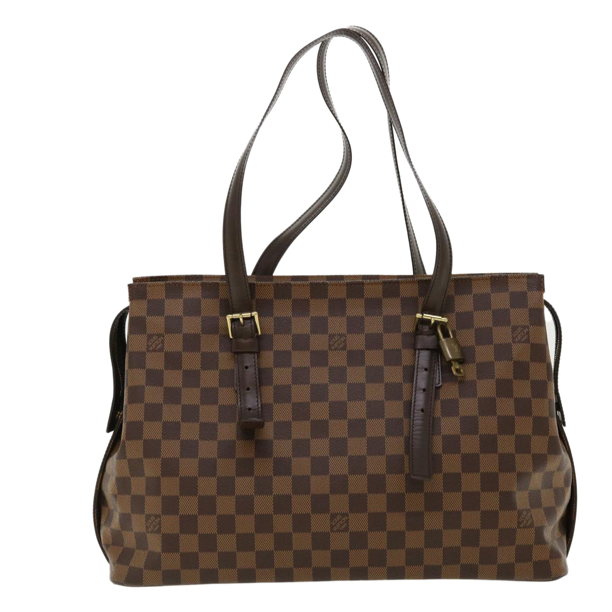 LOUIS VUITTON Damier Ebene Chelsea Tote Bag N51119 LV Auth bs3791