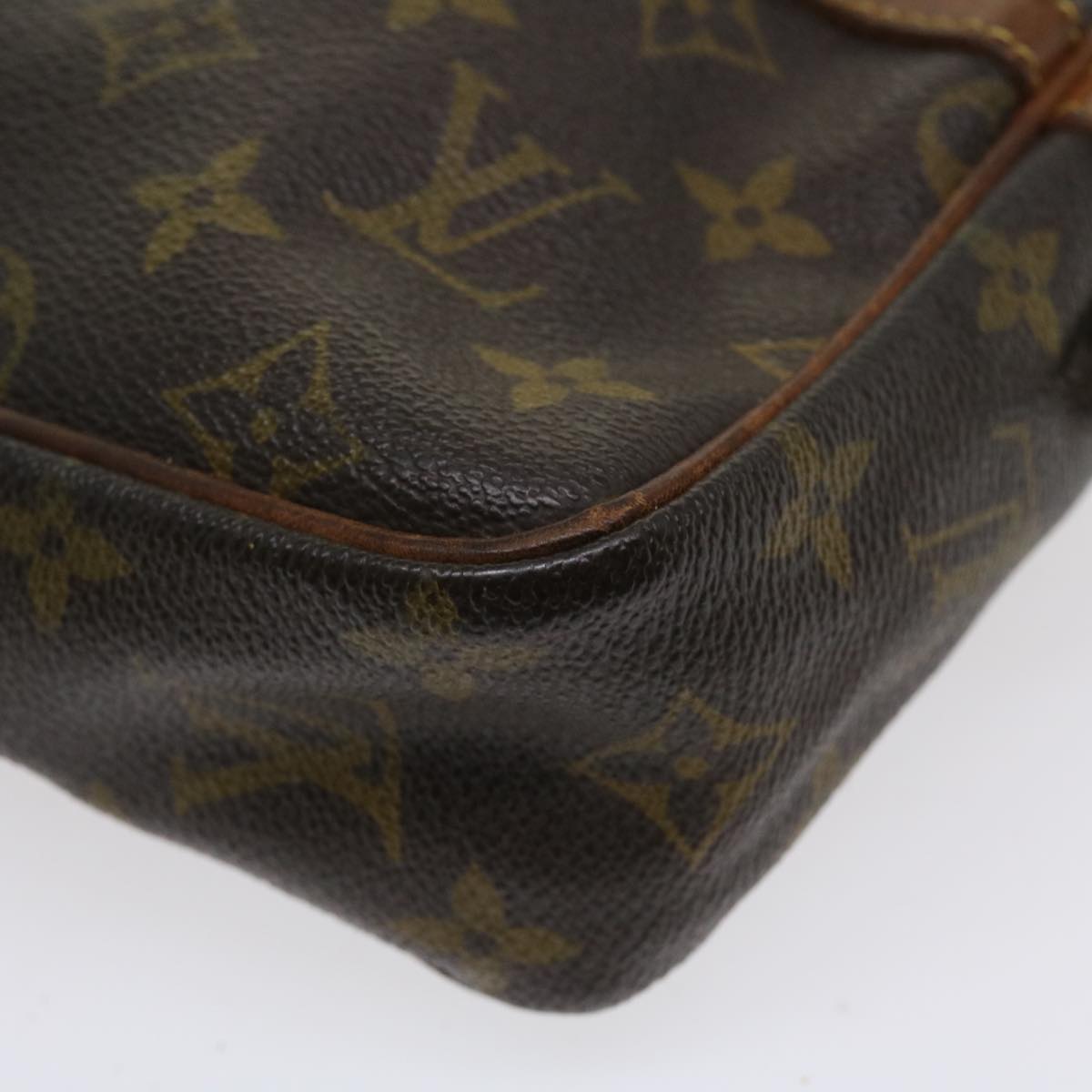 LOUIS VUITTON Monogram Compiegne 23 Clutch Bag M51847 LV Auth bs3808