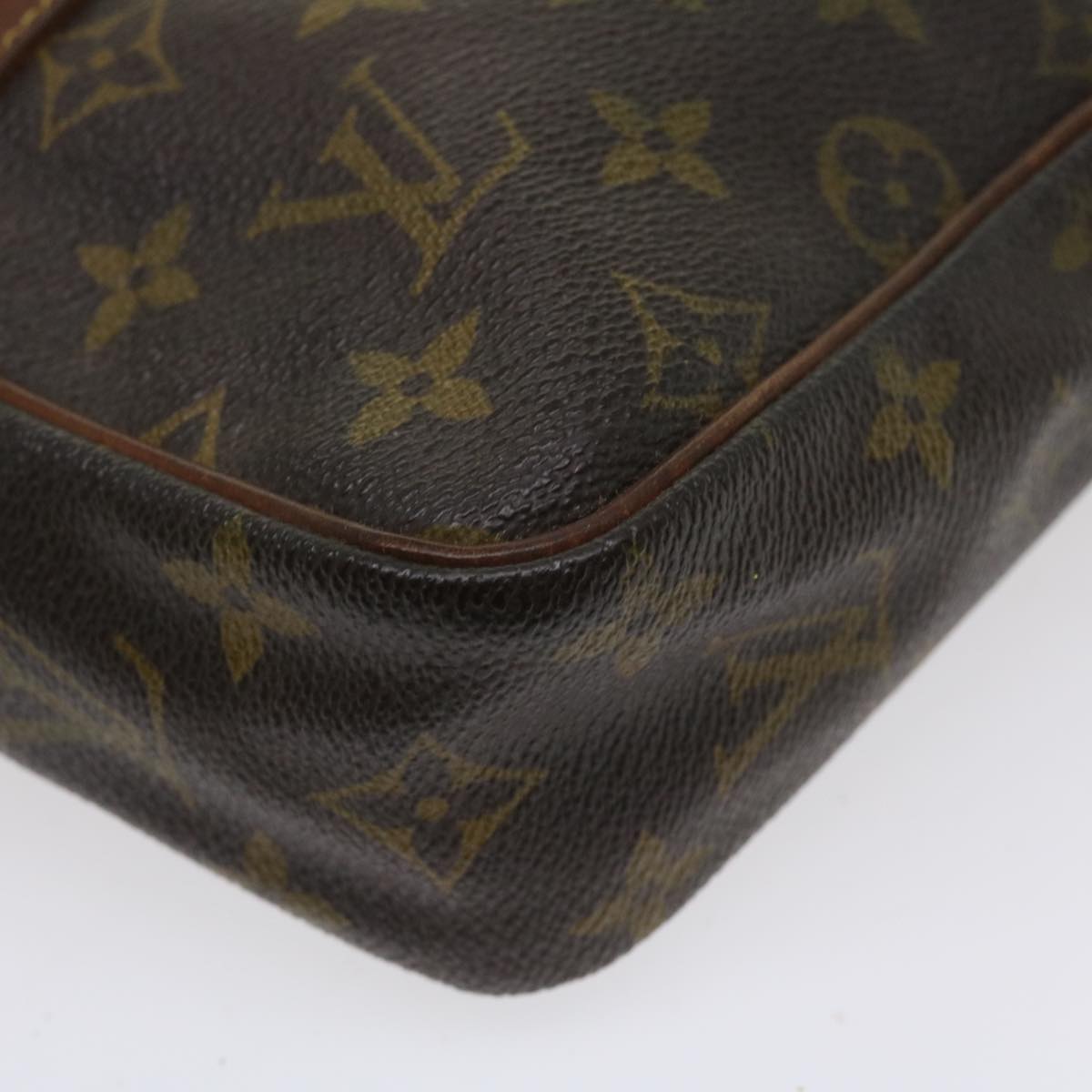 LOUIS VUITTON Monogram Compiegne 23 Clutch Bag M51847 LV Auth bs3808