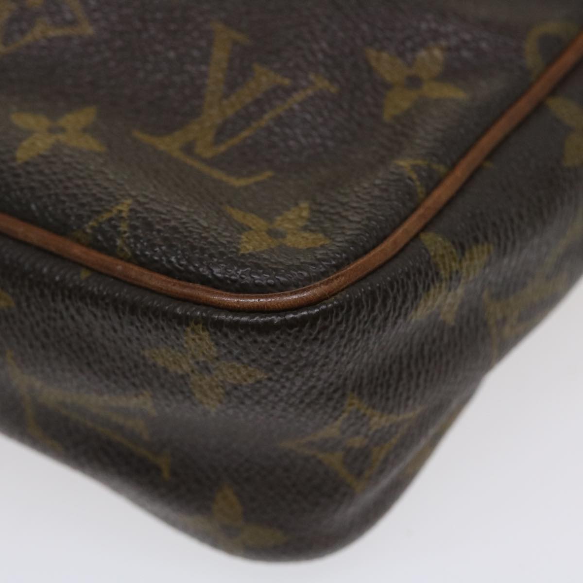 LOUIS VUITTON Monogram Compiegne 23 Clutch Bag M51847 LV Auth bs3808