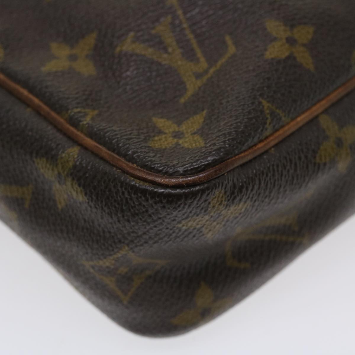 LOUIS VUITTON Monogram Compiegne 23 Clutch Bag M51847 LV Auth bs3808