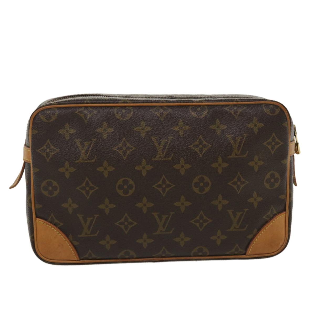 LOUIS VUITTON Monogram Compiegne 28 Clutch Bag M51845 LV Auth bs3812 - 0