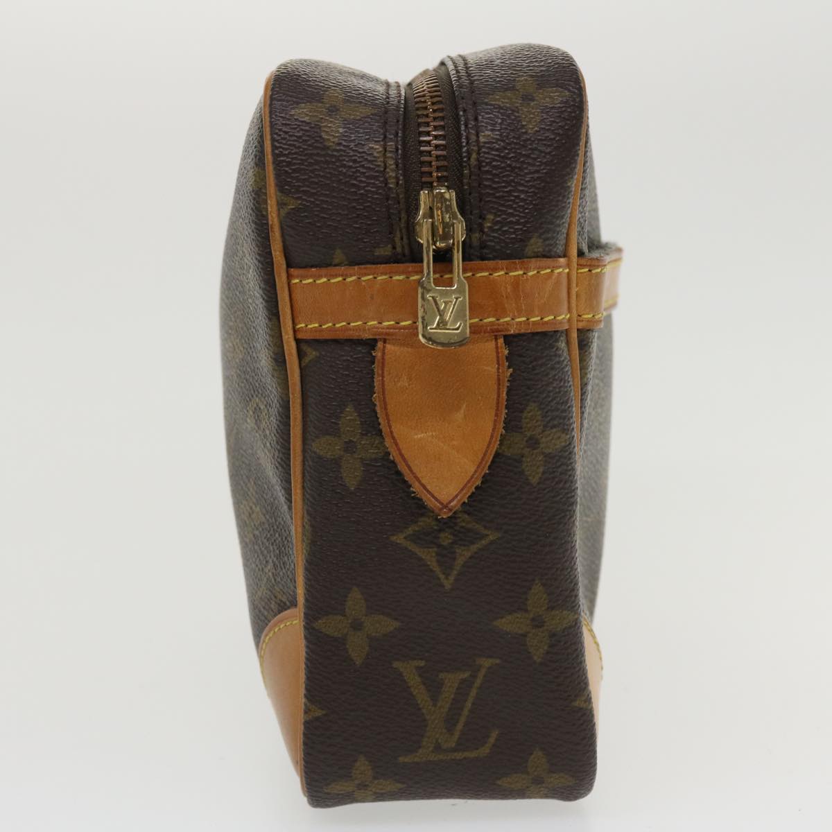 LOUIS VUITTON Monogram Compiegne 28 Clutch Bag M51845 LV Auth bs3812