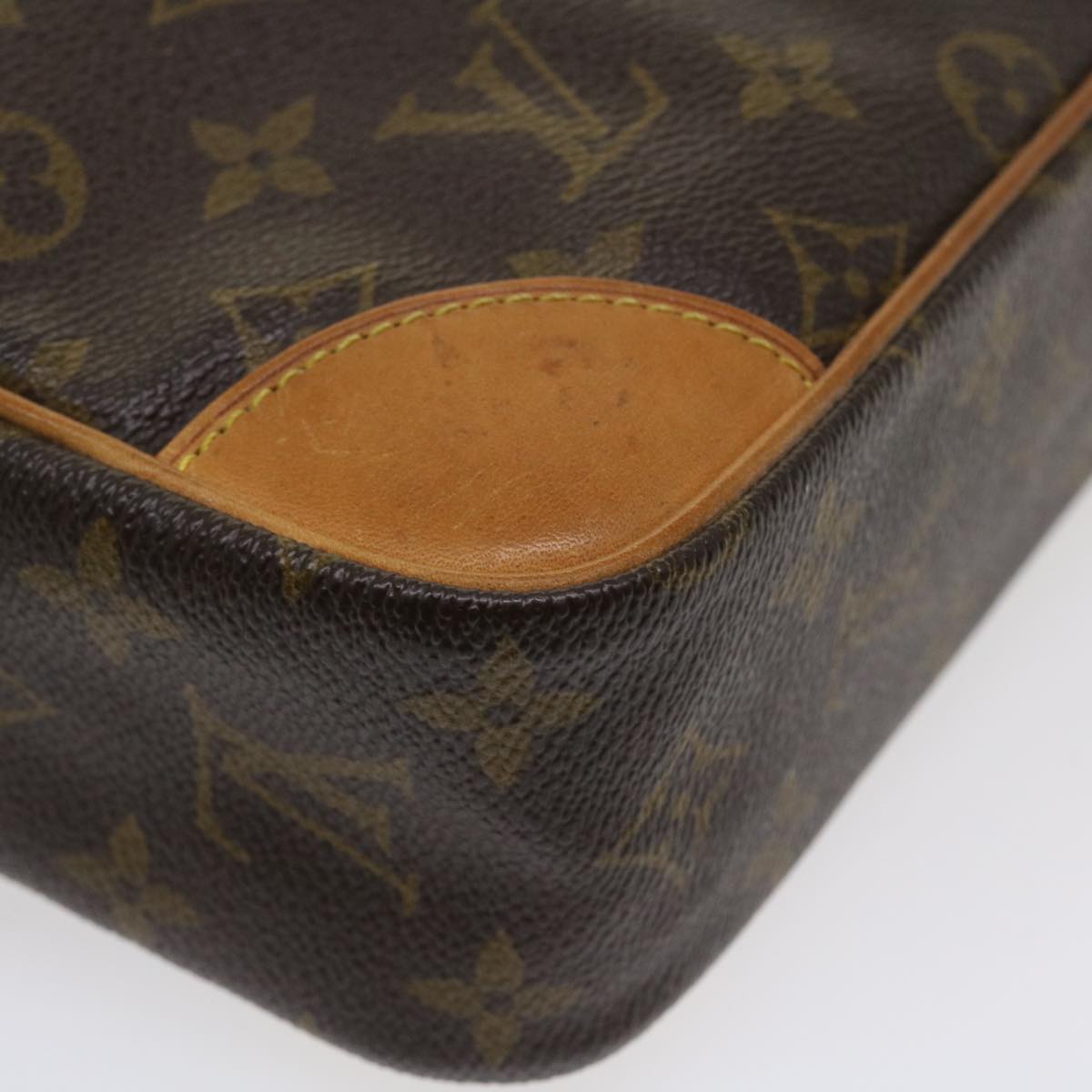 LOUIS VUITTON Monogram Compiegne 28 Clutch Bag M51845 LV Auth bs3812