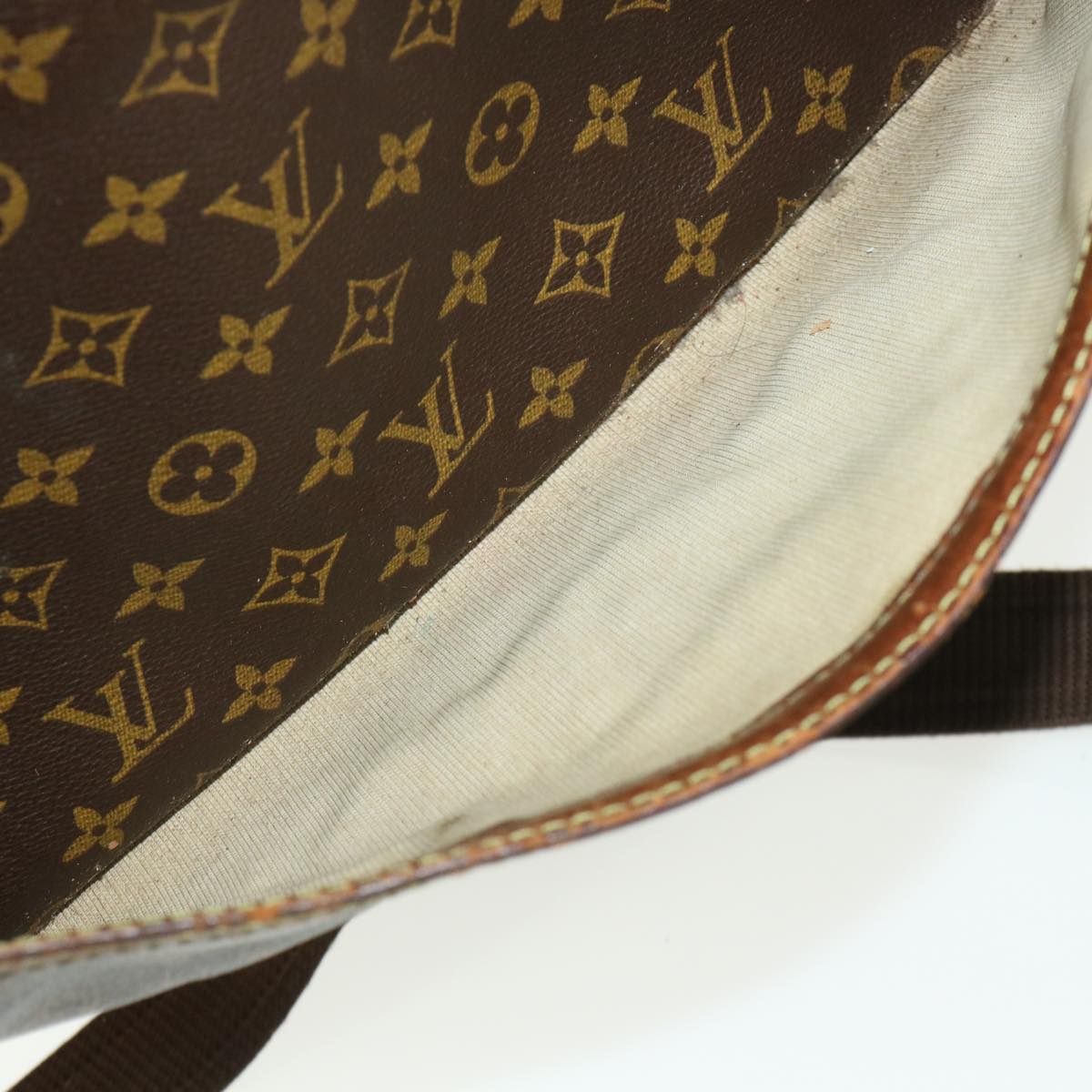 LOUIS VUITTON Monogram Reporter GM Shoulder Bag M45252 LV Auth bs3817