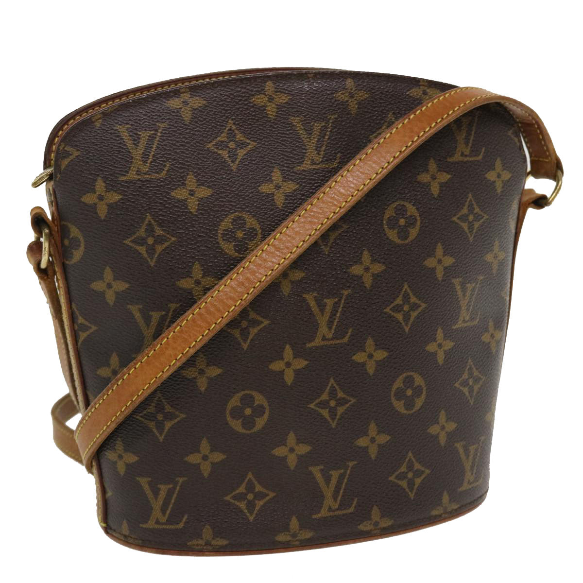 LOUIS VUITTON Monogram Drouot Shoulder Shoulder Bag M51290 LV Auth bs3853