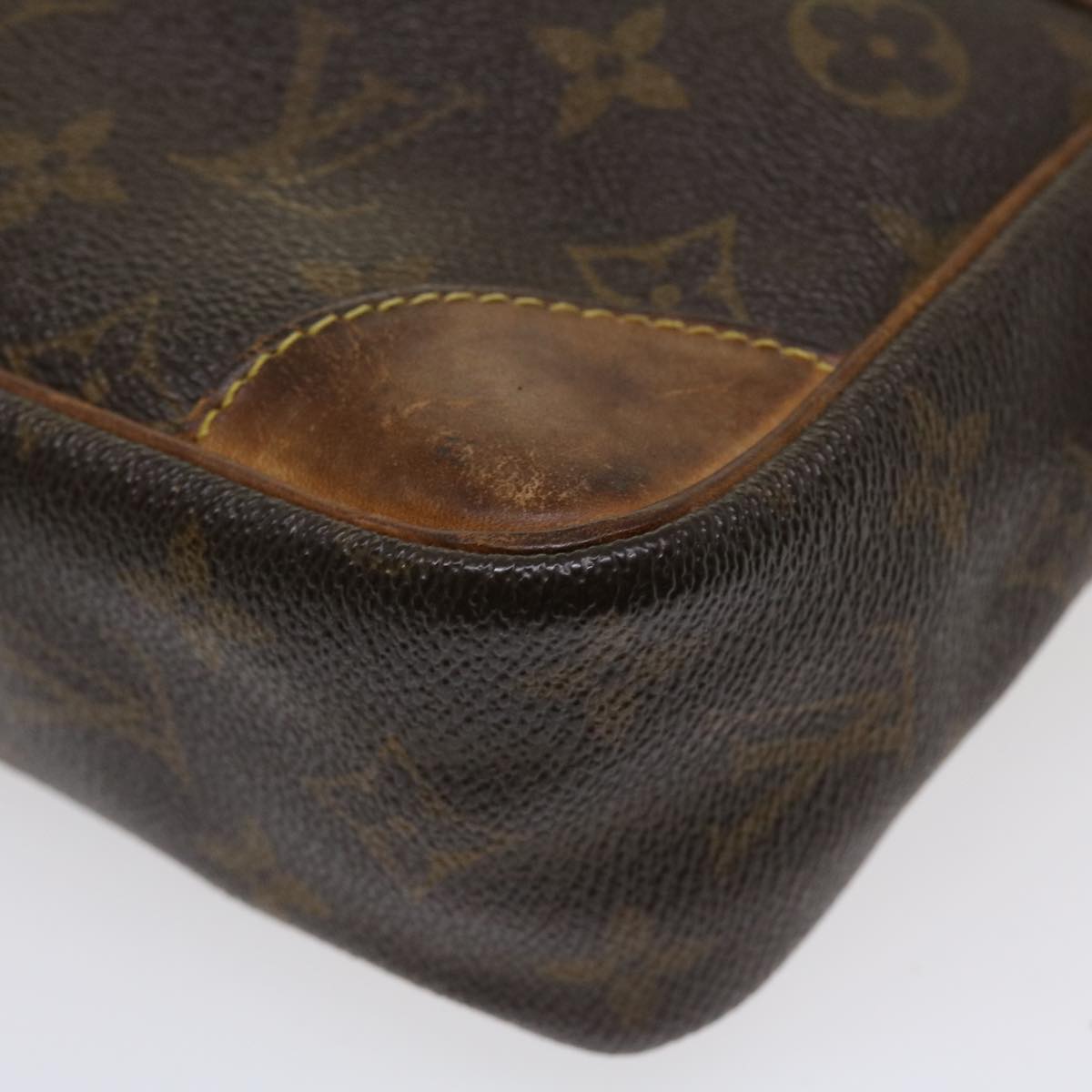 LOUIS VUITTON Monogram Compiegne 28 Clutch Bag M51845 LV Auth bs3899