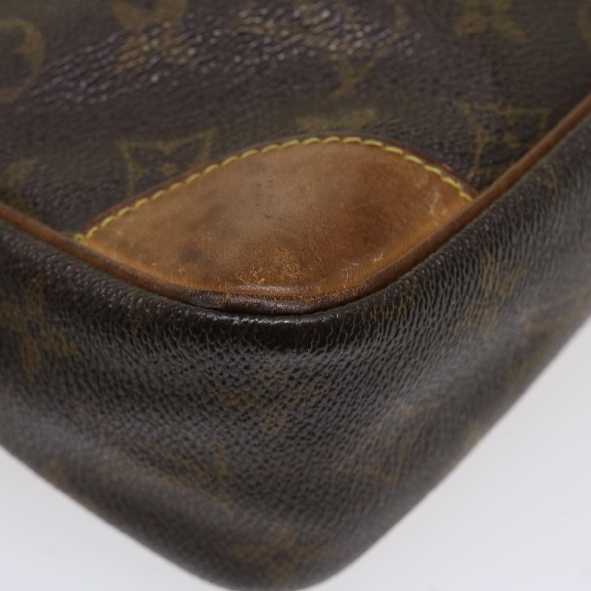 LOUIS VUITTON Monogram Compiegne 28 Clutch Bag M51845 LV Auth bs3899