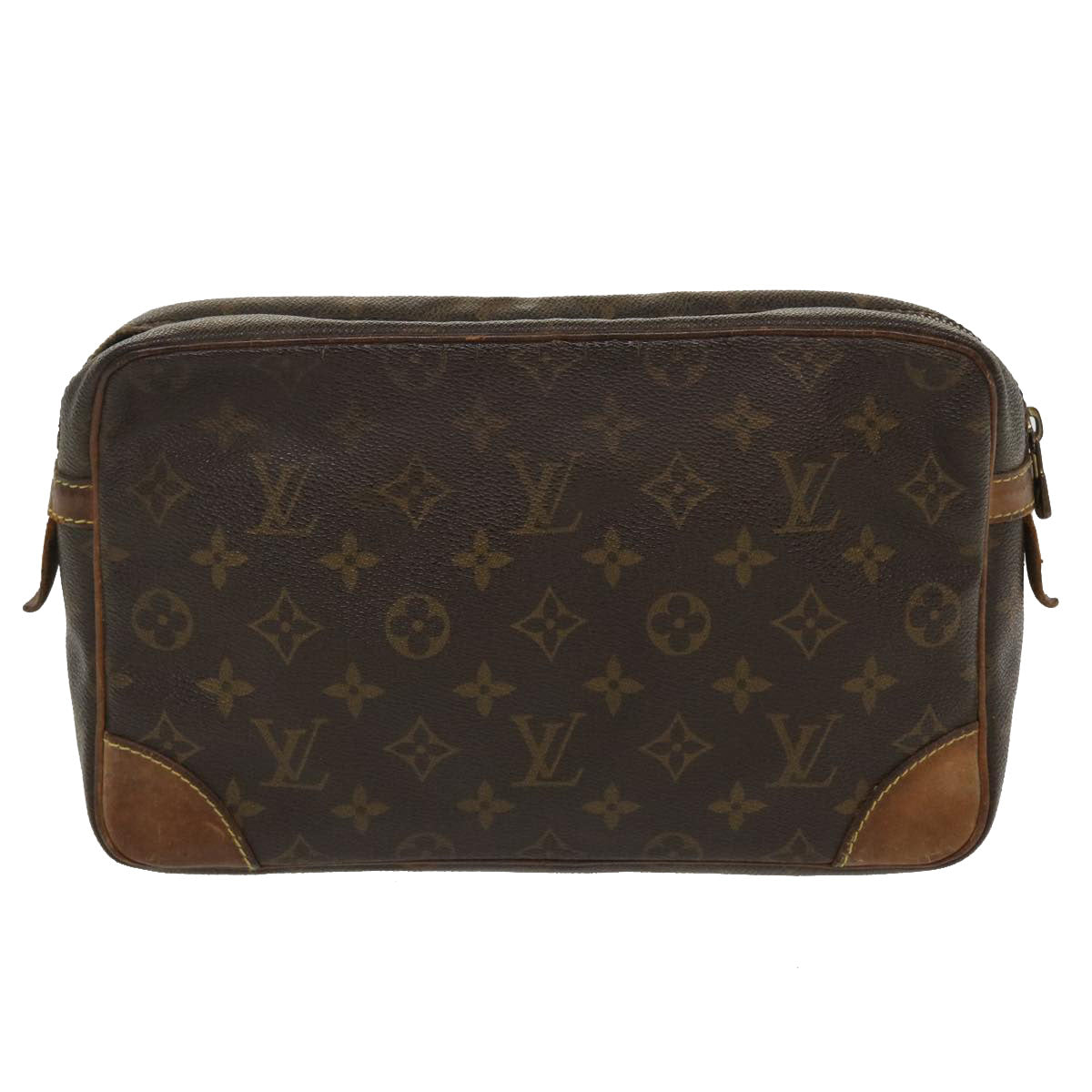 LOUIS VUITTON Monogram Compiegne 28 Clutch Bag M51845 LV Auth bs3899 - 0