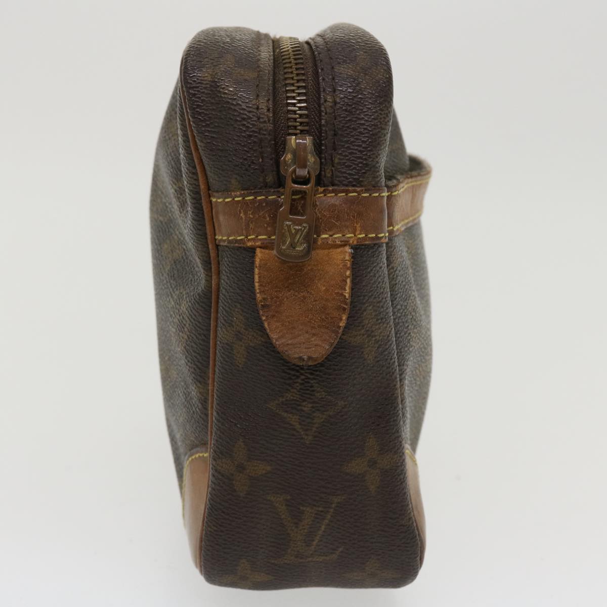 LOUIS VUITTON Monogram Compiegne 28 Clutch Bag M51845 LV Auth bs3899