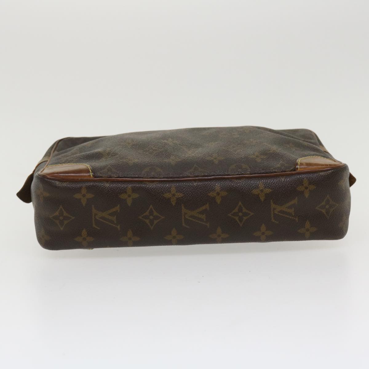 LOUIS VUITTON Monogram Compiegne 28 Clutch Bag M51845 LV Auth bs3899