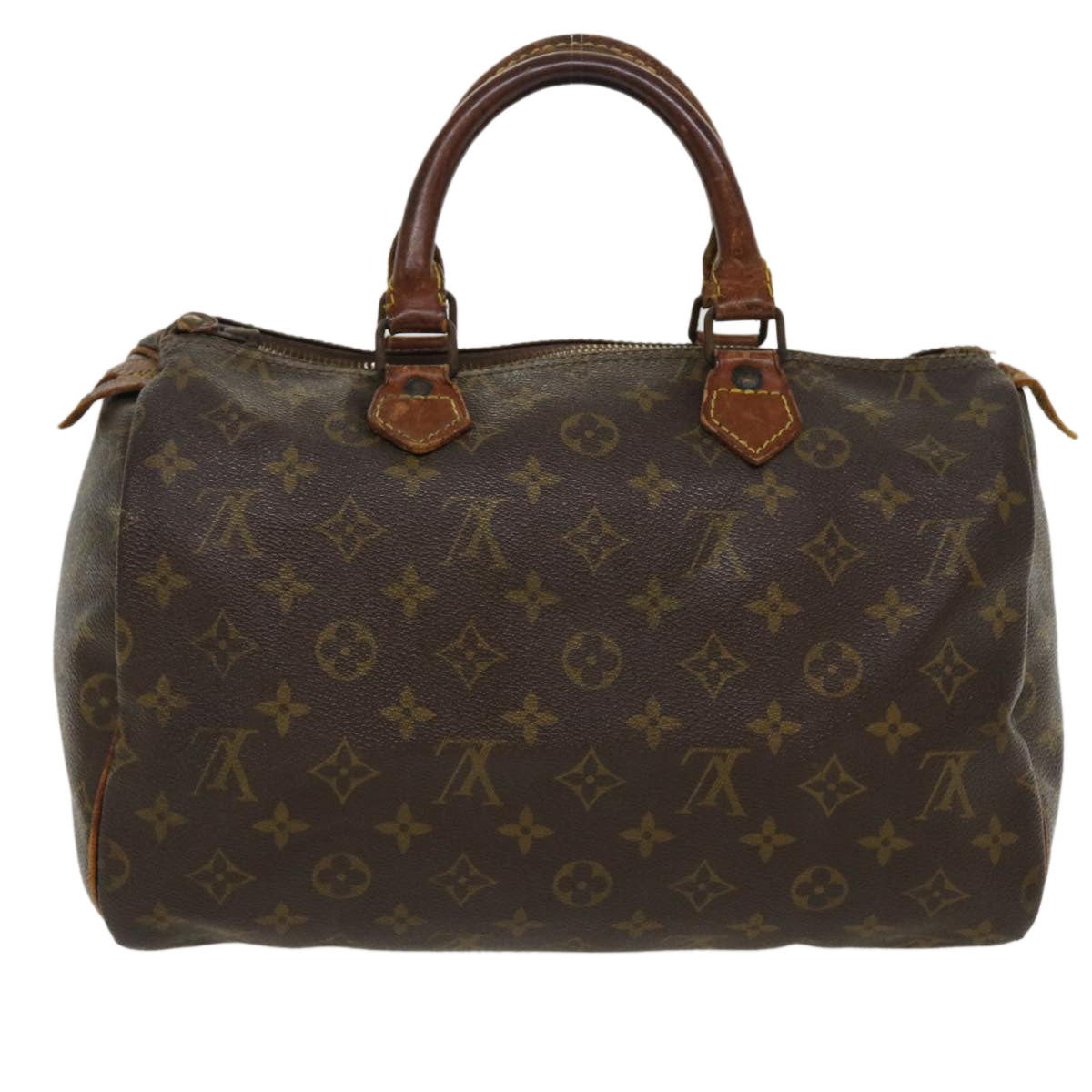 LOUIS VUITTON Monogram Speedy 30 Hand Bag M41526 LV Auth bs3928 - 0