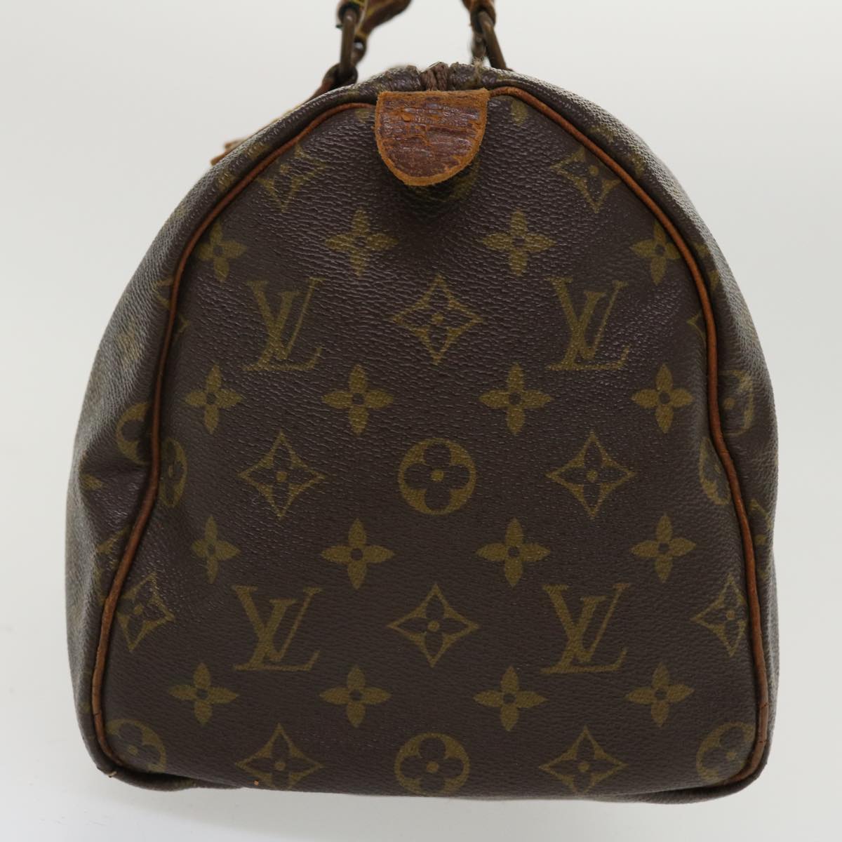 LOUIS VUITTON Monogram Speedy 30 Hand Bag M41526 LV Auth bs3928