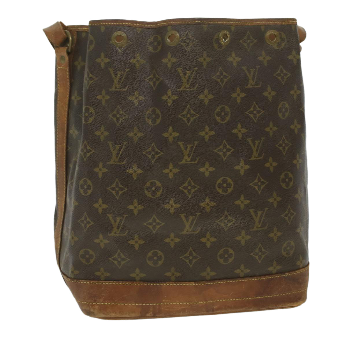 LOUIS VUITTON Monogram Noe Shoulder Bag M42224 LV Auth bs3934