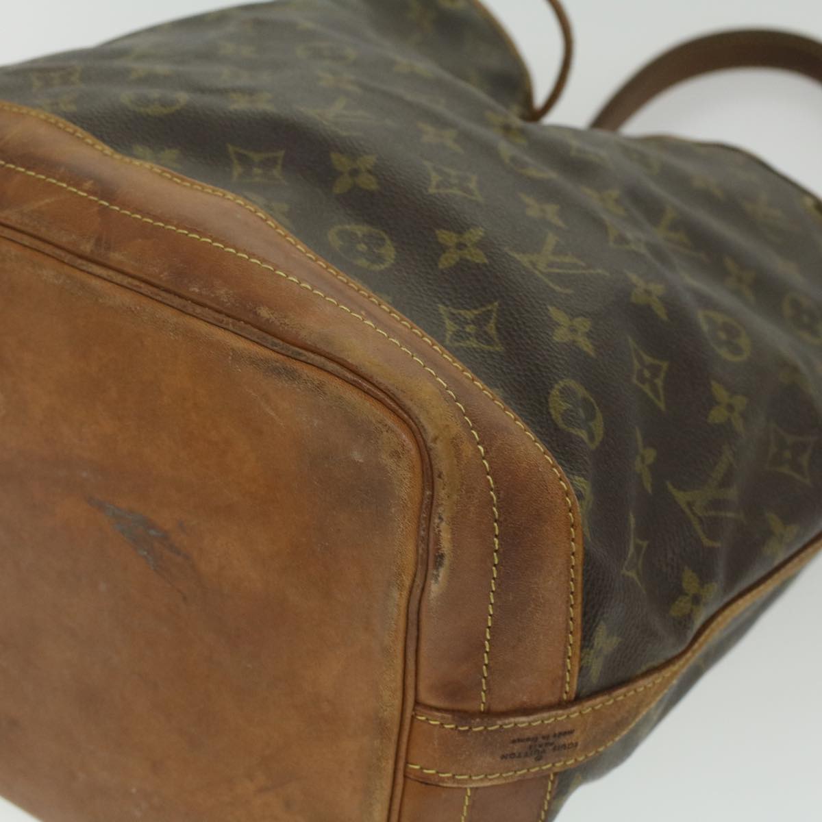 LOUIS VUITTON Monogram Noe Shoulder Bag M42224 LV Auth bs3934