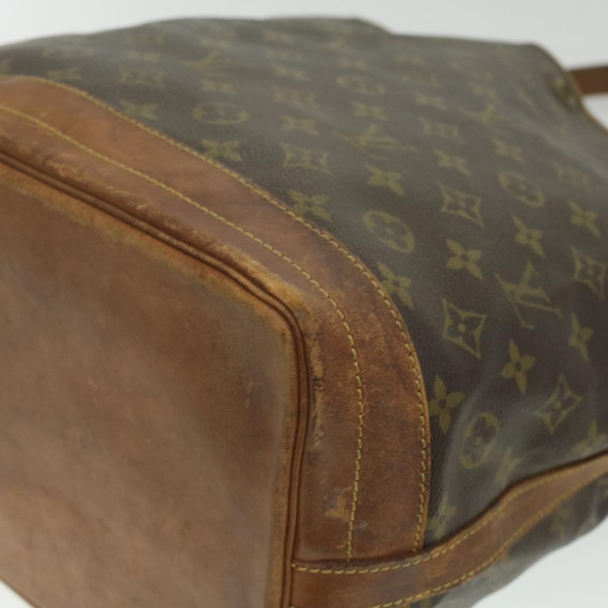 LOUIS VUITTON Monogram Noe Shoulder Bag M42224 LV Auth bs3934