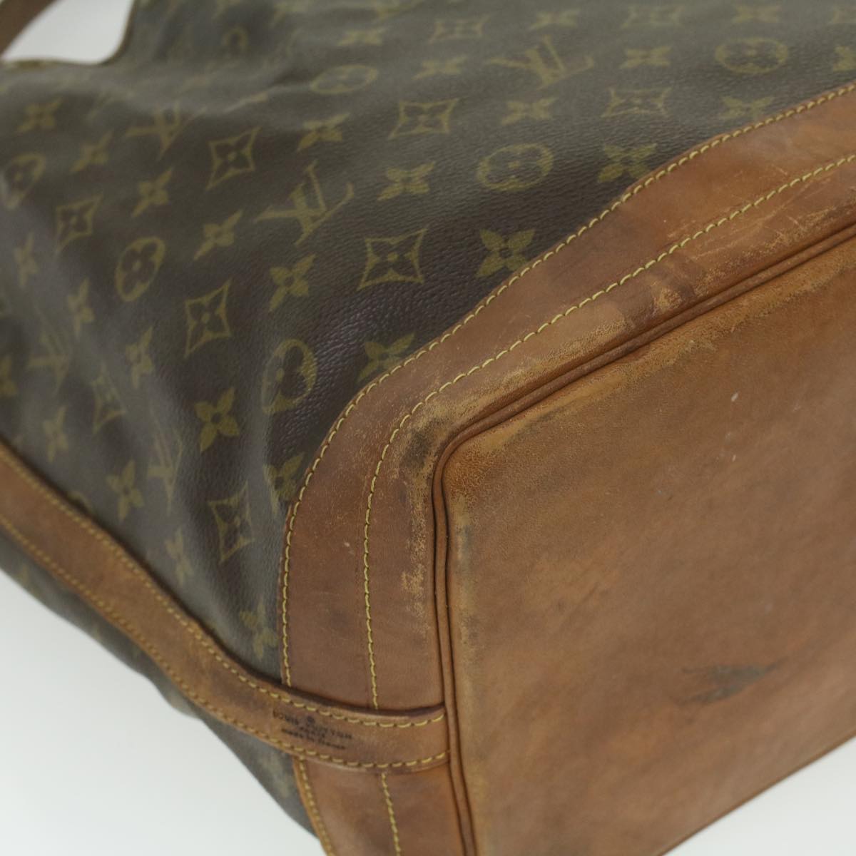 LOUIS VUITTON Monogram Noe Shoulder Bag M42224 LV Auth bs3934