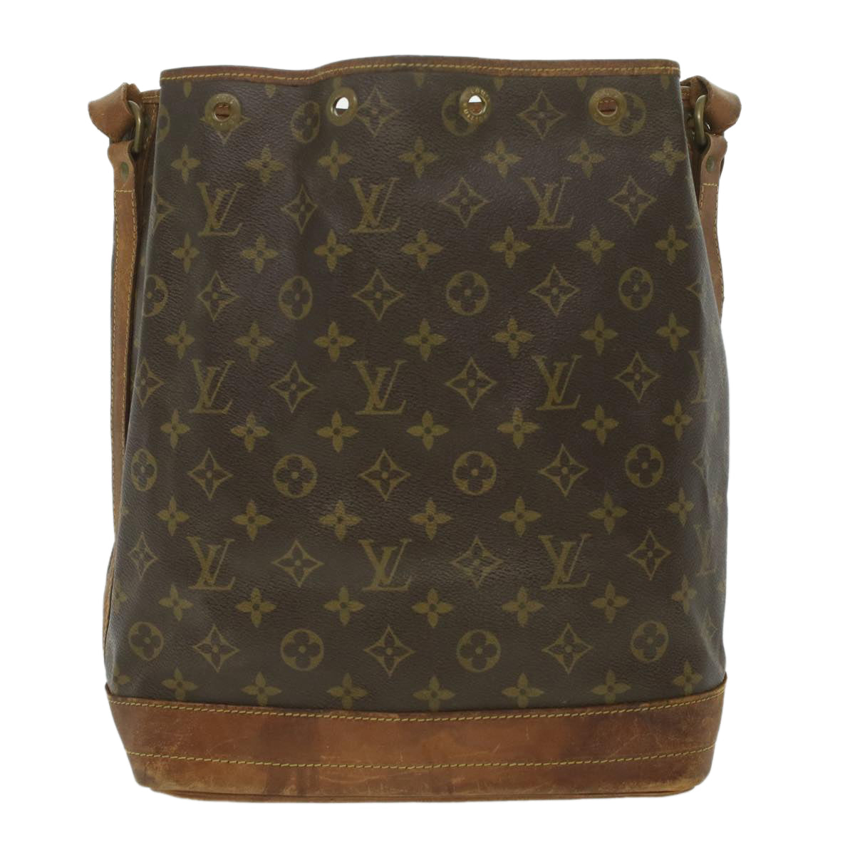 LOUIS VUITTON Monogram Noe Shoulder Bag M42224 LV Auth bs3934