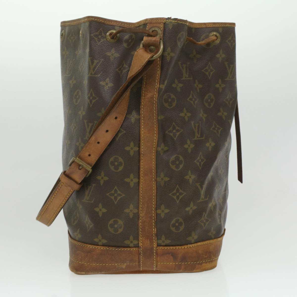 LOUIS VUITTON Monogram Noe Shoulder Bag M42224 LV Auth bs3934