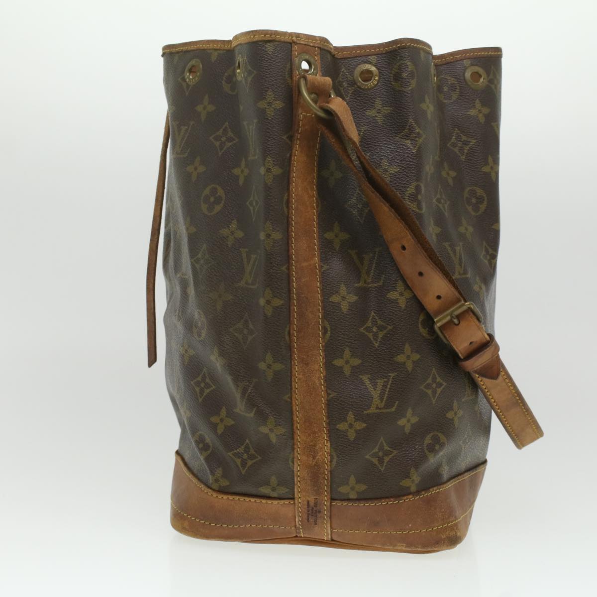 LOUIS VUITTON Monogram Noe Shoulder Bag M42224 LV Auth bs3934