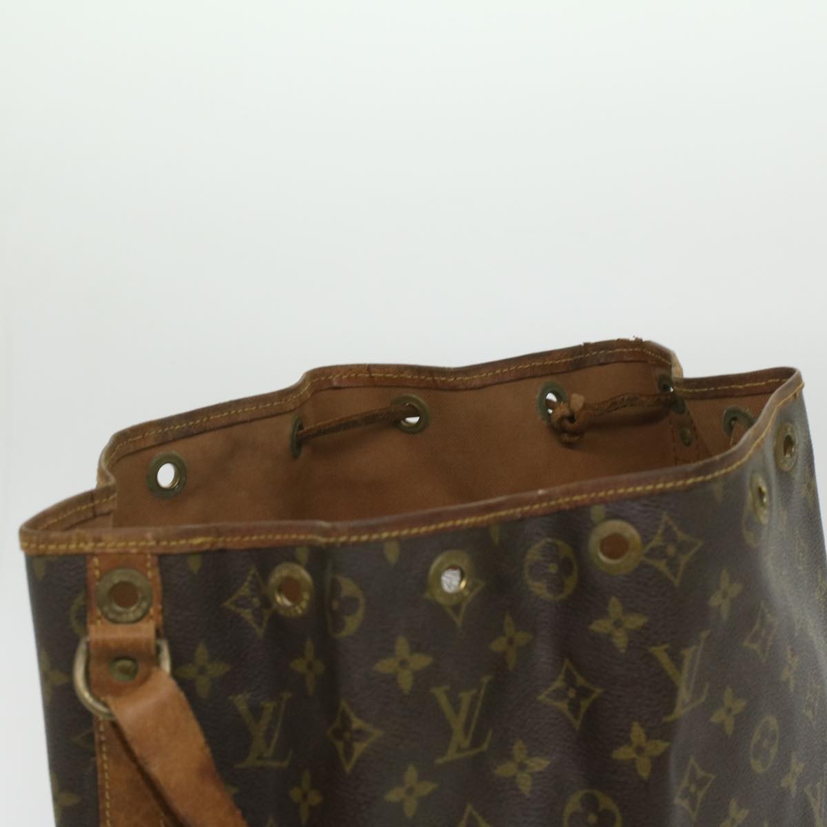 LOUIS VUITTON Monogram Noe Shoulder Bag M42224 LV Auth bs3934