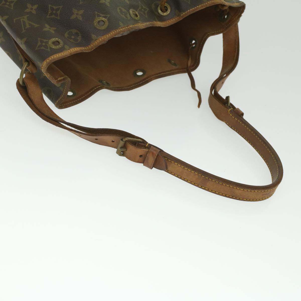 LOUIS VUITTON Monogram Noe Shoulder Bag M42224 LV Auth bs3934