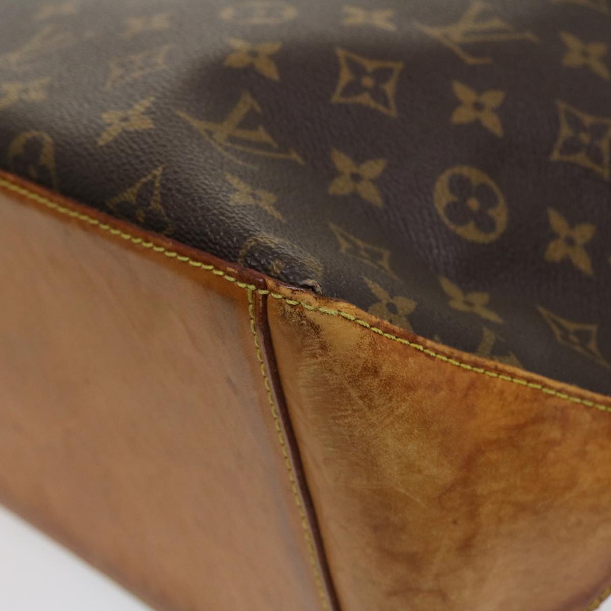 LOUIS VUITTON Monogram Cabas Mezzo Tote Bag M51151 LV Auth bs3952