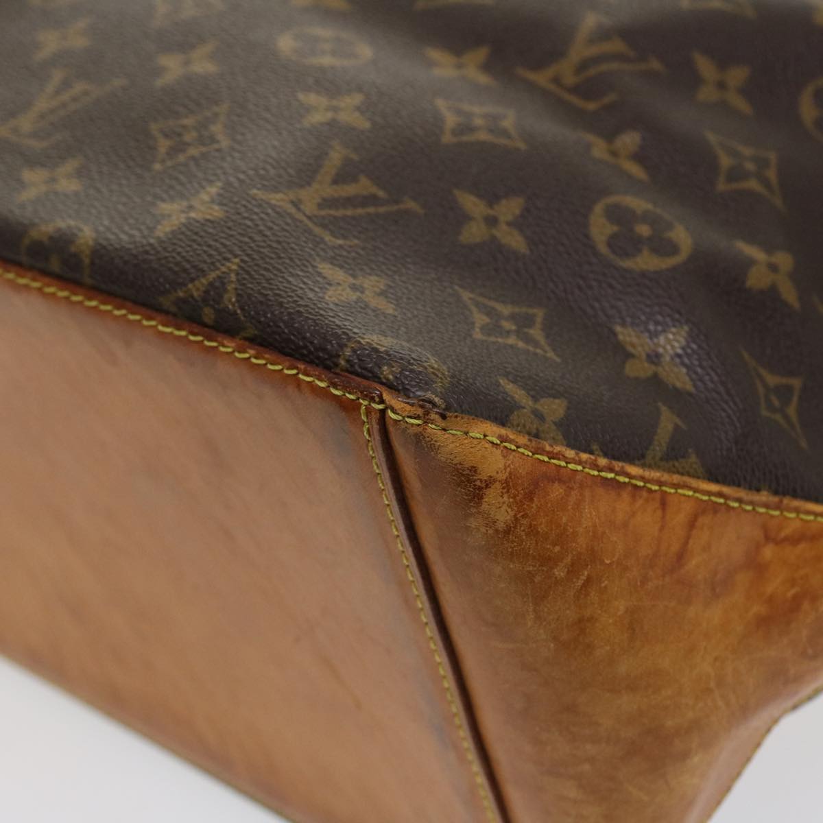 LOUIS VUITTON Monogram Cabas Mezzo Tote Bag M51151 LV Auth bs3952