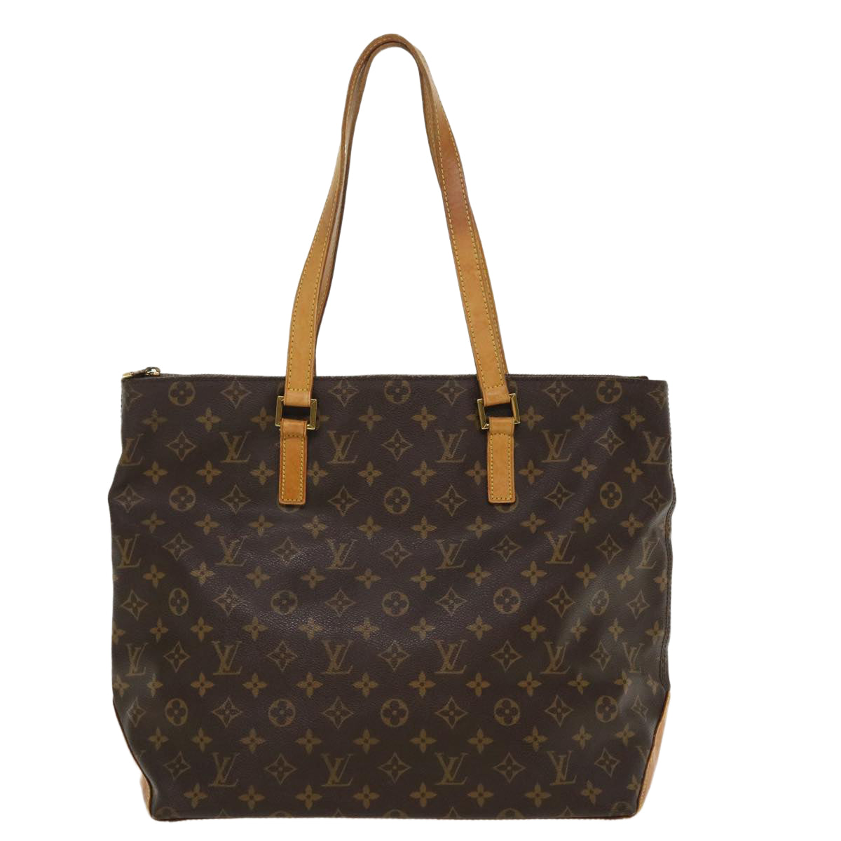 LOUIS VUITTON Monogram Cabas Mezzo Tote Bag M51151 LV Auth bs3952