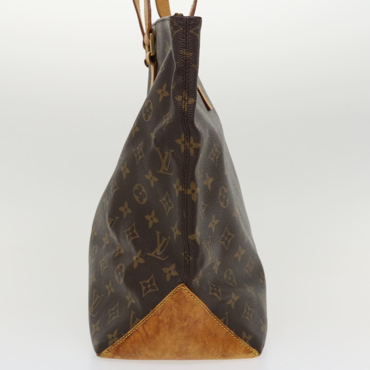 LOUIS VUITTON Monogram Cabas Mezzo Tote Bag M51151 LV Auth bs3952