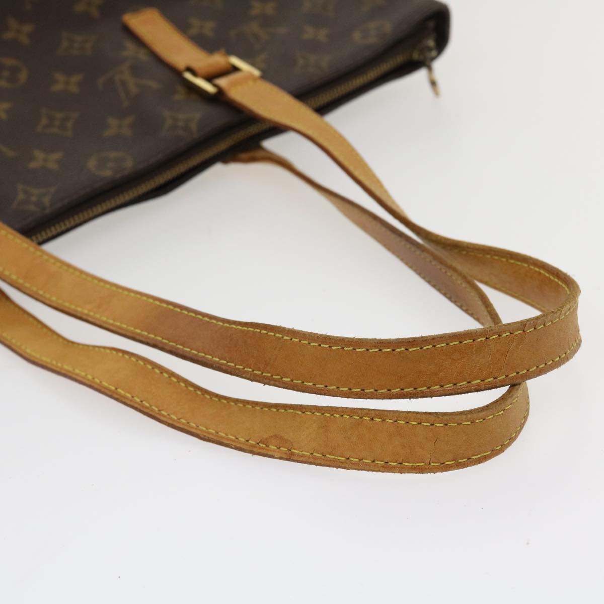 LOUIS VUITTON Monogram Cabas Mezzo Tote Bag M51151 LV Auth bs3952