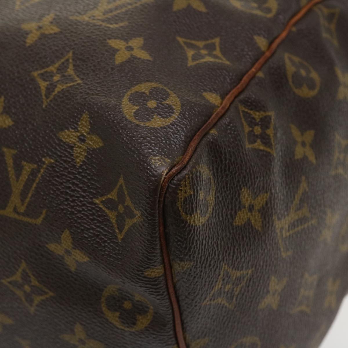 LOUIS VUITTON Monogram Speedy 35 Hand Bag M41524 LV Auth bs3958