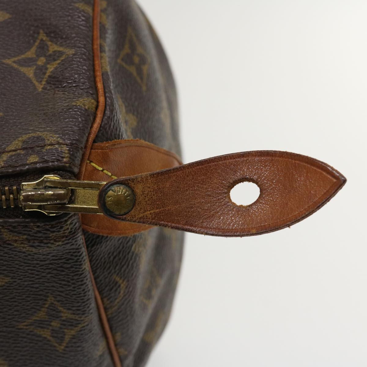 LOUIS VUITTON Monogram Speedy 35 Hand Bag M41524 LV Auth bs3958