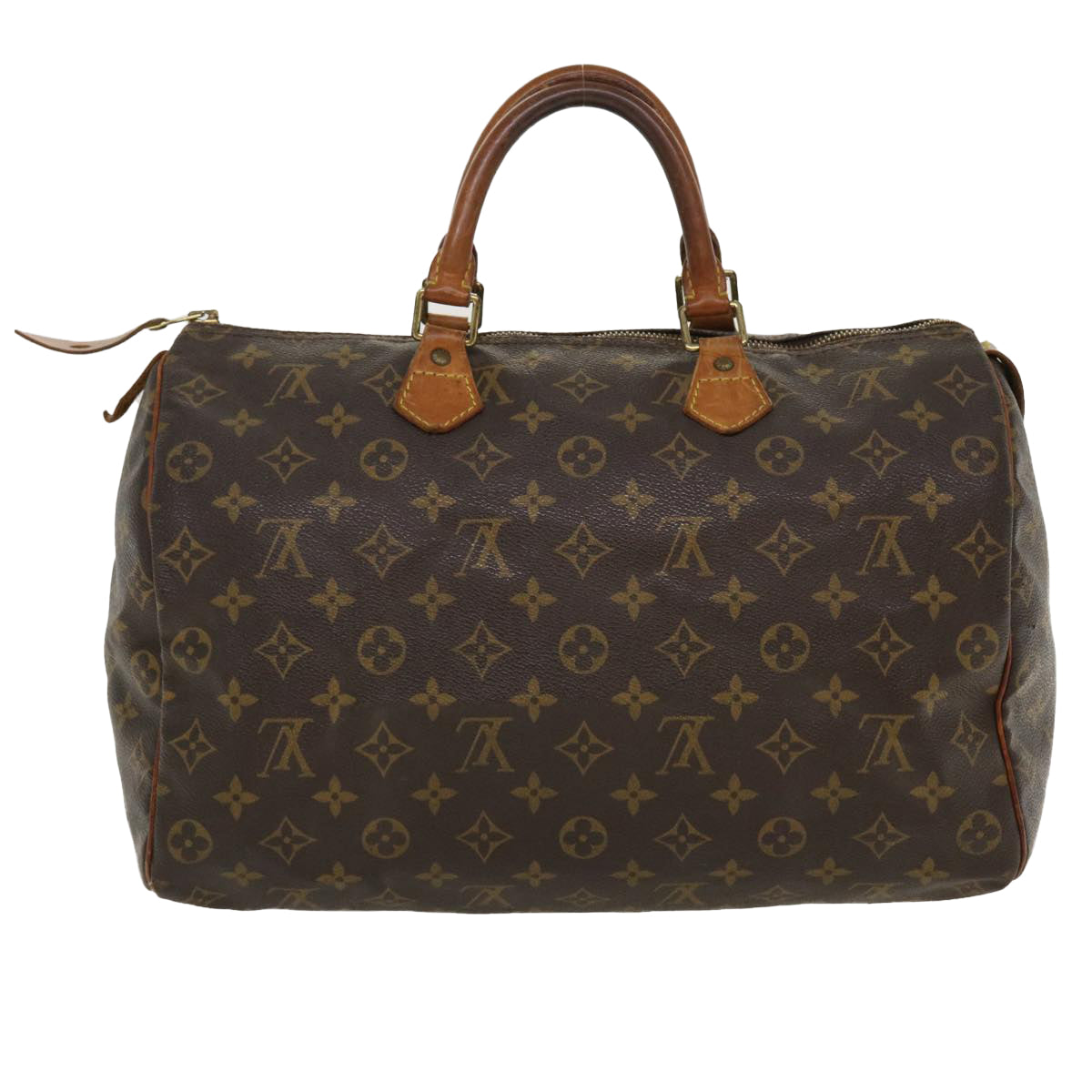 LOUIS VUITTON Monogram Speedy 35 Hand Bag M41524 LV Auth bs3958