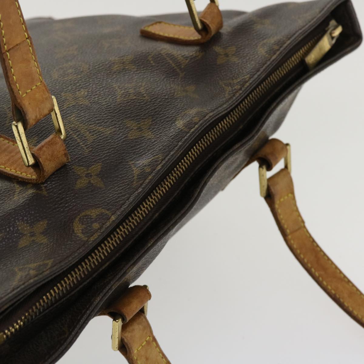 LOUIS VUITTON Monogram Cabas Piano Tote Bag M51148 LV Auth bs3960