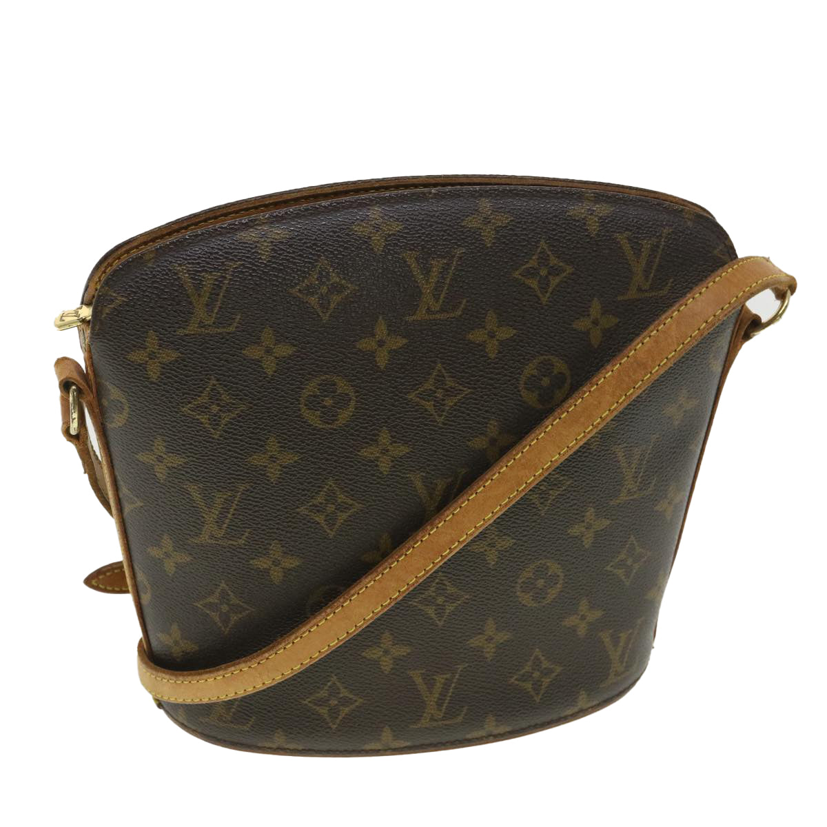 LOUIS VUITTON Monogram Drouot Shoulder Shoulder Bag M51290 LV Auth bs3989