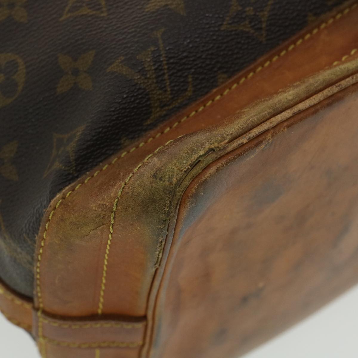 LOUIS VUITTON Monogram Noe Shoulder Bag M42224 LV Auth bs4002