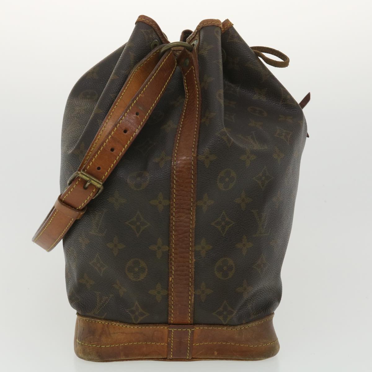 LOUIS VUITTON Monogram Noe Shoulder Bag M42224 LV Auth bs4002