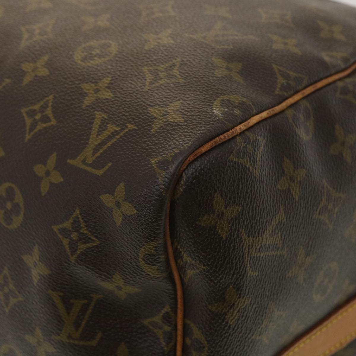 LOUIS VUITTON Monogram Keepall Bandouliere 55 Boston Bag M41414 LV Auth bs4003