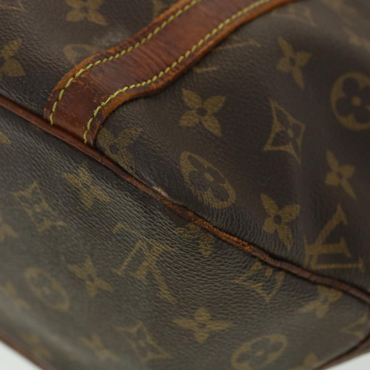 LOUIS VUITTON Monogram Sac Shopping Tote Bag M51108 LV Auth bs4004