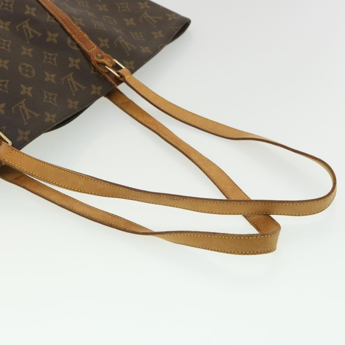 LOUIS VUITTON Monogram Sac Shopping Tote Bag M51108 LV Auth bs4004