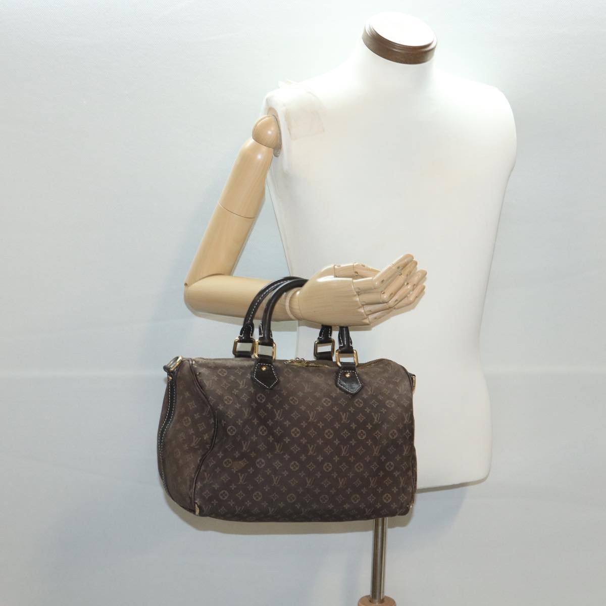 LOUIS VUITTON Monogram Idylle Speedy Bandouliere 30 Hand Bag Fuzan M56702 bs4008