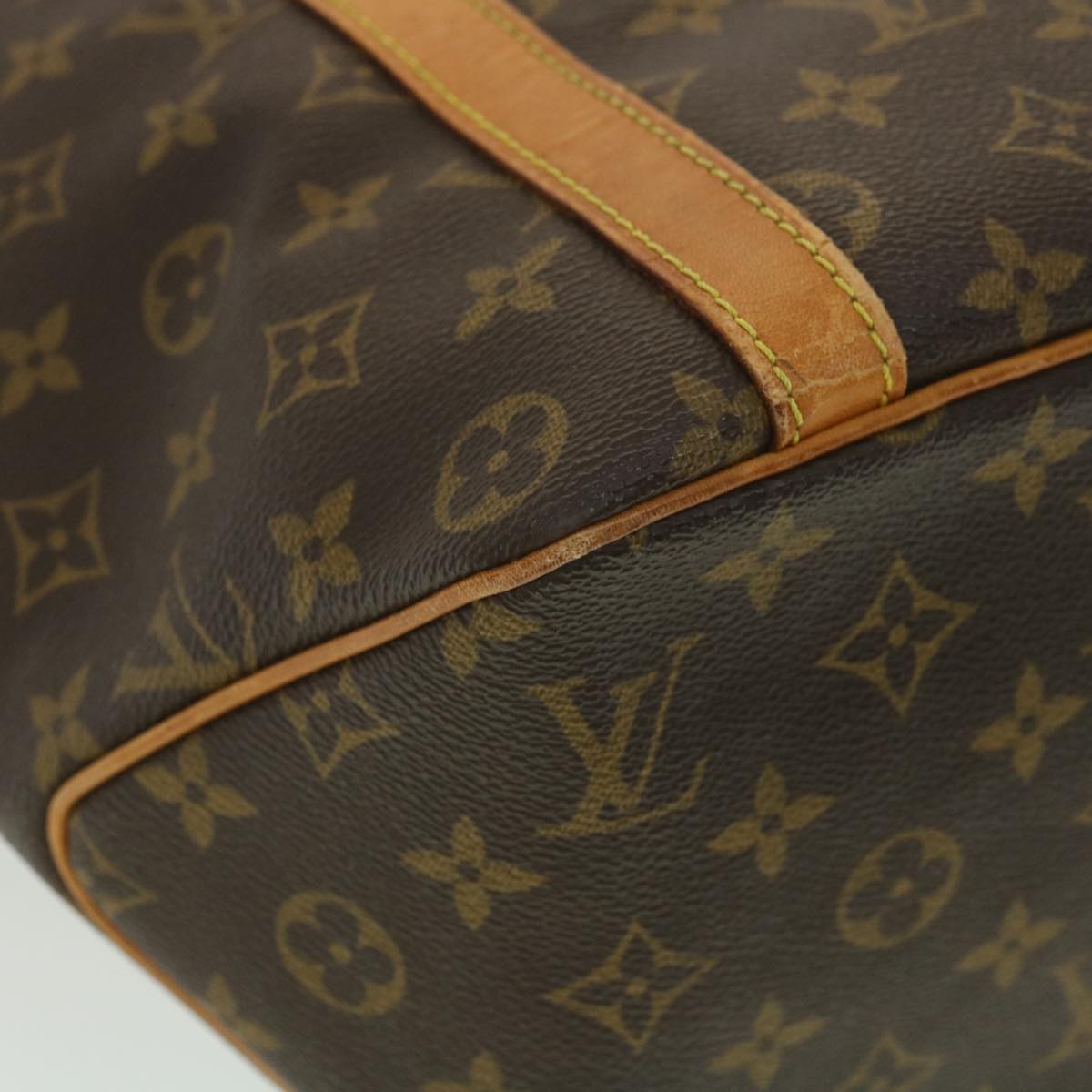 LOUIS VUITTON Monogram Sac Shopping Tote Bag M51108 LV Auth bs4009