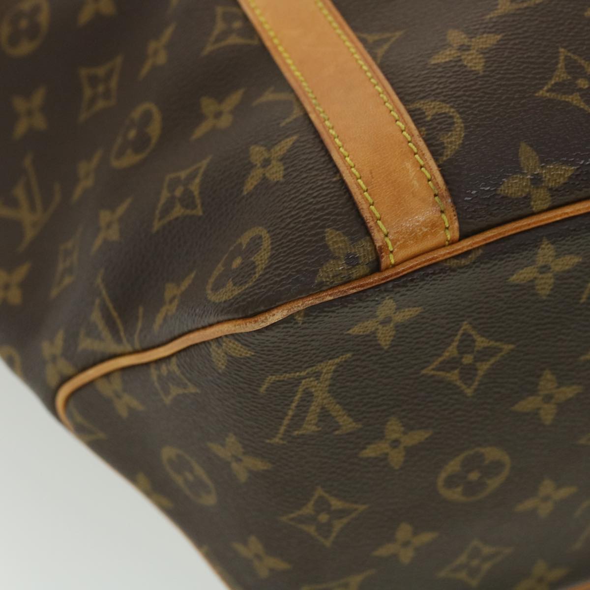 LOUIS VUITTON Monogram Sac Shopping Tote Bag M51108 LV Auth bs4009