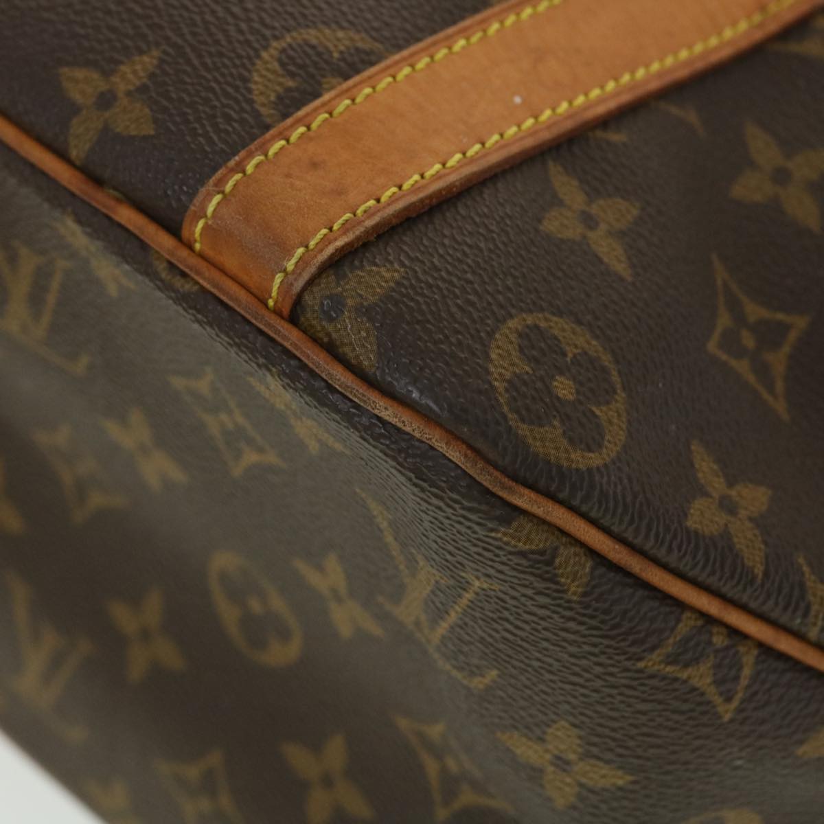 LOUIS VUITTON Monogram Sac Shopping Tote Bag M51108 LV Auth bs4010