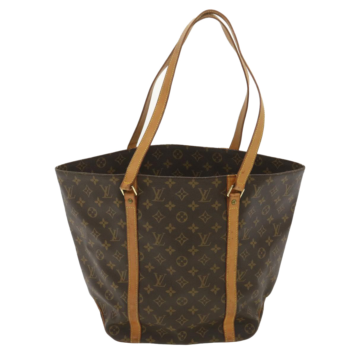 LOUIS VUITTON Monogram Sac Shopping Tote Bag M51108 LV Auth bs4010 - 0