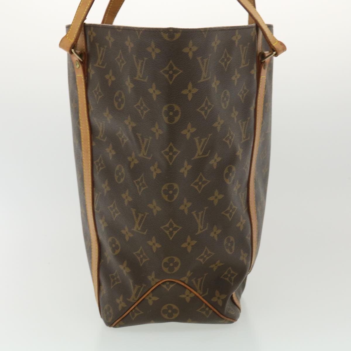 LOUIS VUITTON Monogram Sac Shopping Tote Bag M51108 LV Auth bs4010