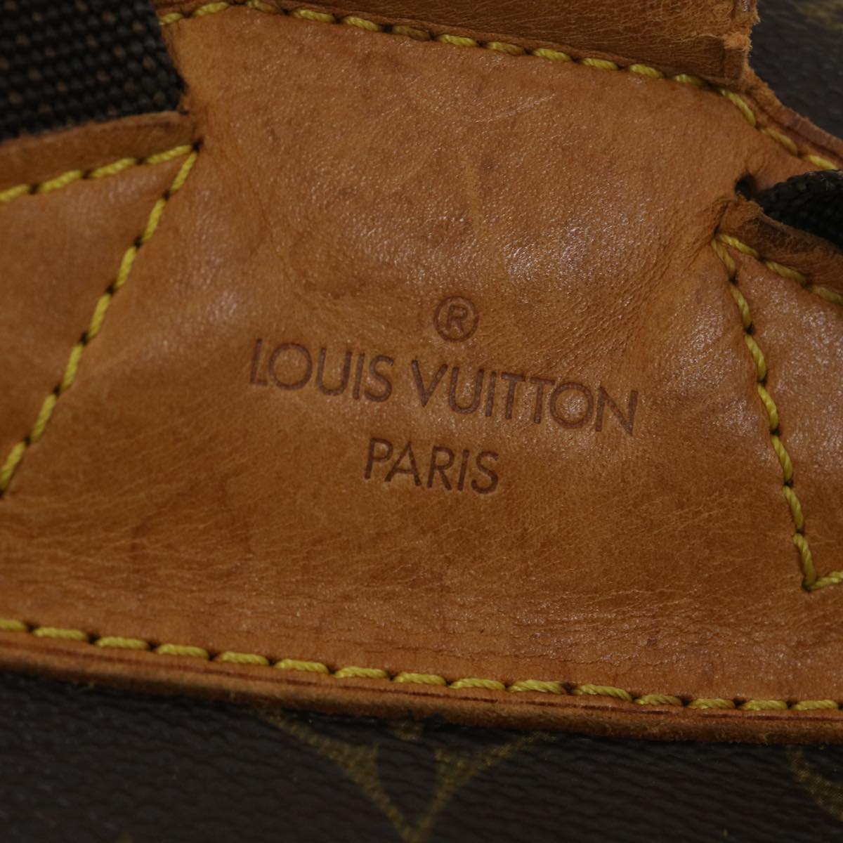 LOUIS VUITTON Monogram Montsouris GM Backpack M51135 LV Auth bs4021