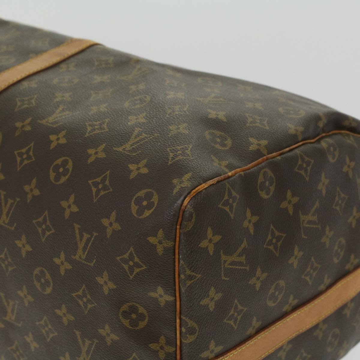 LOUIS VUITTON Monogram Keepall Bandouliere 60 Boston Bag M41412 LV Auth bs4023